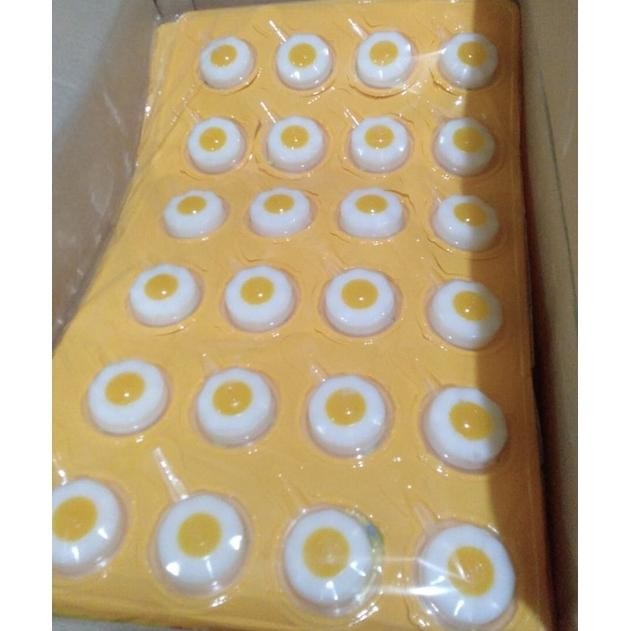 

Ready_Stock_Cod Permen Jelly Puding Telur Rasa Jeruk Isi 24Pcs Ung-18