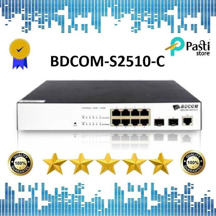 Switch BDCOM S2510-C-AC L2+ Managed Ethernet Switch
