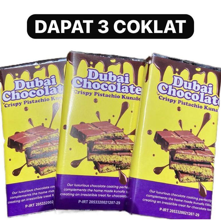 

Bf888S Paket Hemat Dapat 3 Coklat Dubai Kunafa Pistachio Et-98