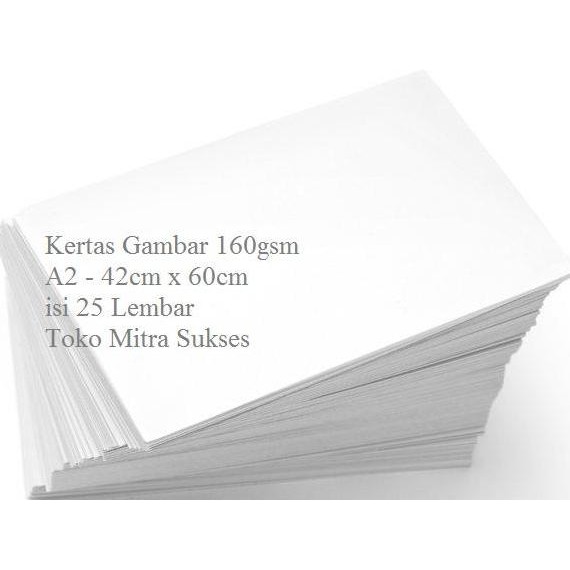 

new !!! Kertas Gambar A2 - 42cm x 60cm 25 Lembar