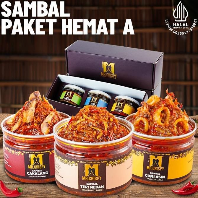 

PAKET SAMBEL HEMAT A MRCRISPYKOTAK HMPERS