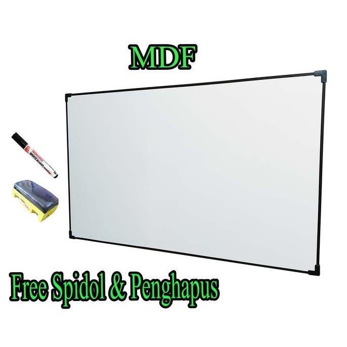 

TERBARU - Papan Tulis Whiteboard 60 x 100 cm