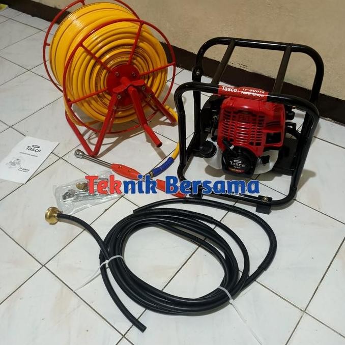 Power Sprayer Portable Tasco 4 tak TX40 Komplit Selang 100 meter