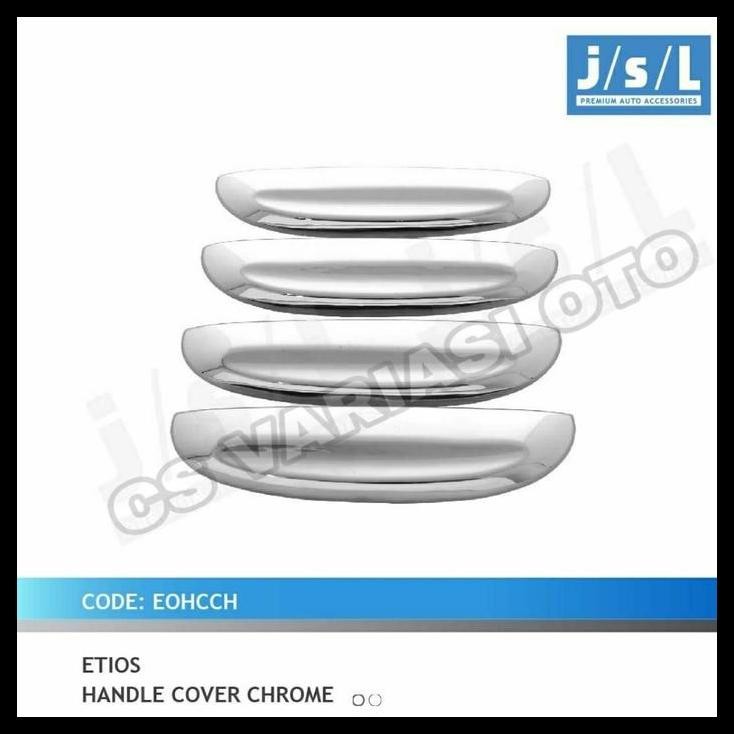 GRATIS ONGKIR HANDLE COVER PEGANGAN PINTU CHROME ETIOS VALCO JSL 