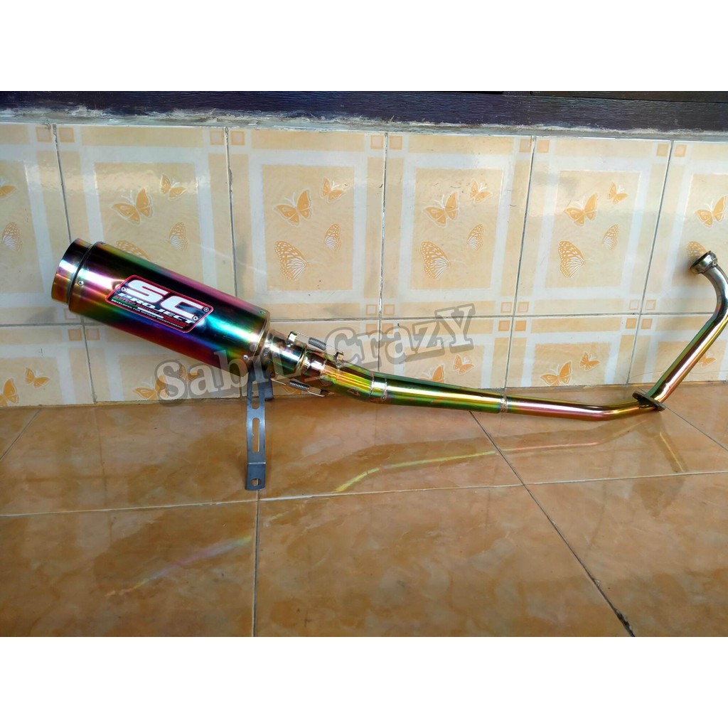 RPM Knalpot Racing SC PROJECT Bunglon Satria Fu Jupiter MX old Jupiter MX new Jupiter MX 135 Jupiter