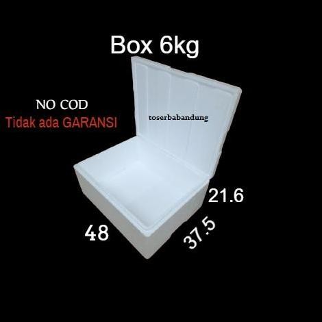 new  Styrofoam box buah dan sayur 6kg Sterofoam kotak Sterofom Ikan Cupang