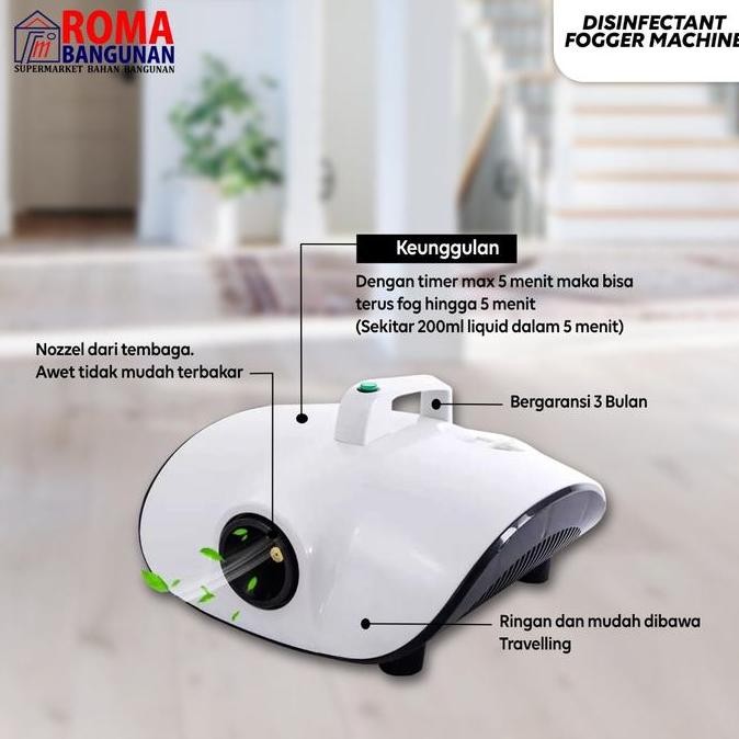 MESIN FOGGING DESINFEKTAN MOBIL RUMAH / FOGGING DESINFECTANT MACHINE