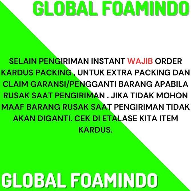 

new !!! Polyfoam hitam 5mm x 60 x 80cm