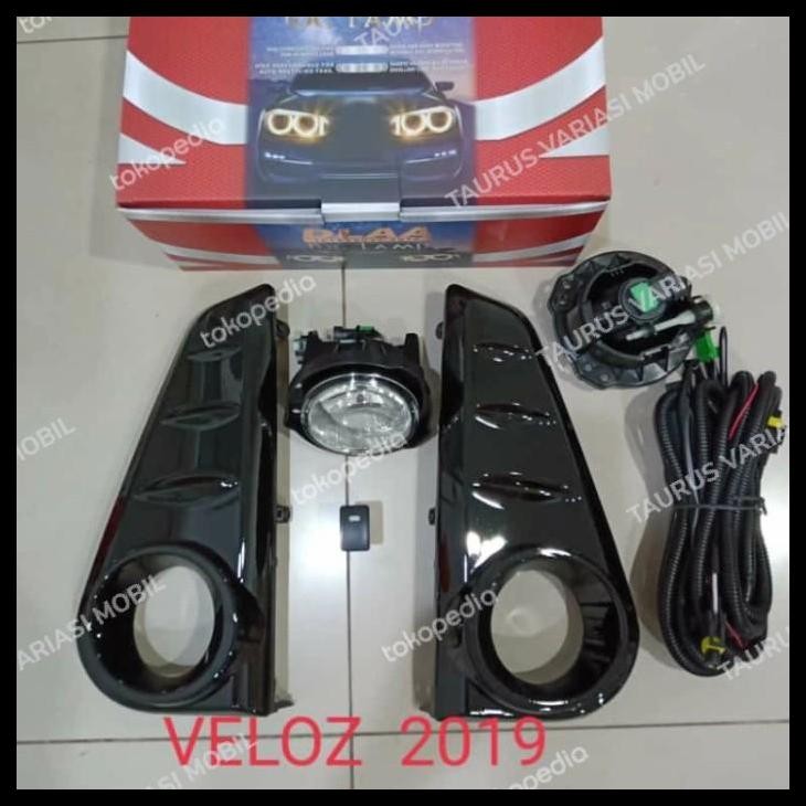 DISKON FOGLAMP BUMPER LAMPU KABUT MOBIL TOYOTA AVANZA VELOZ 2019