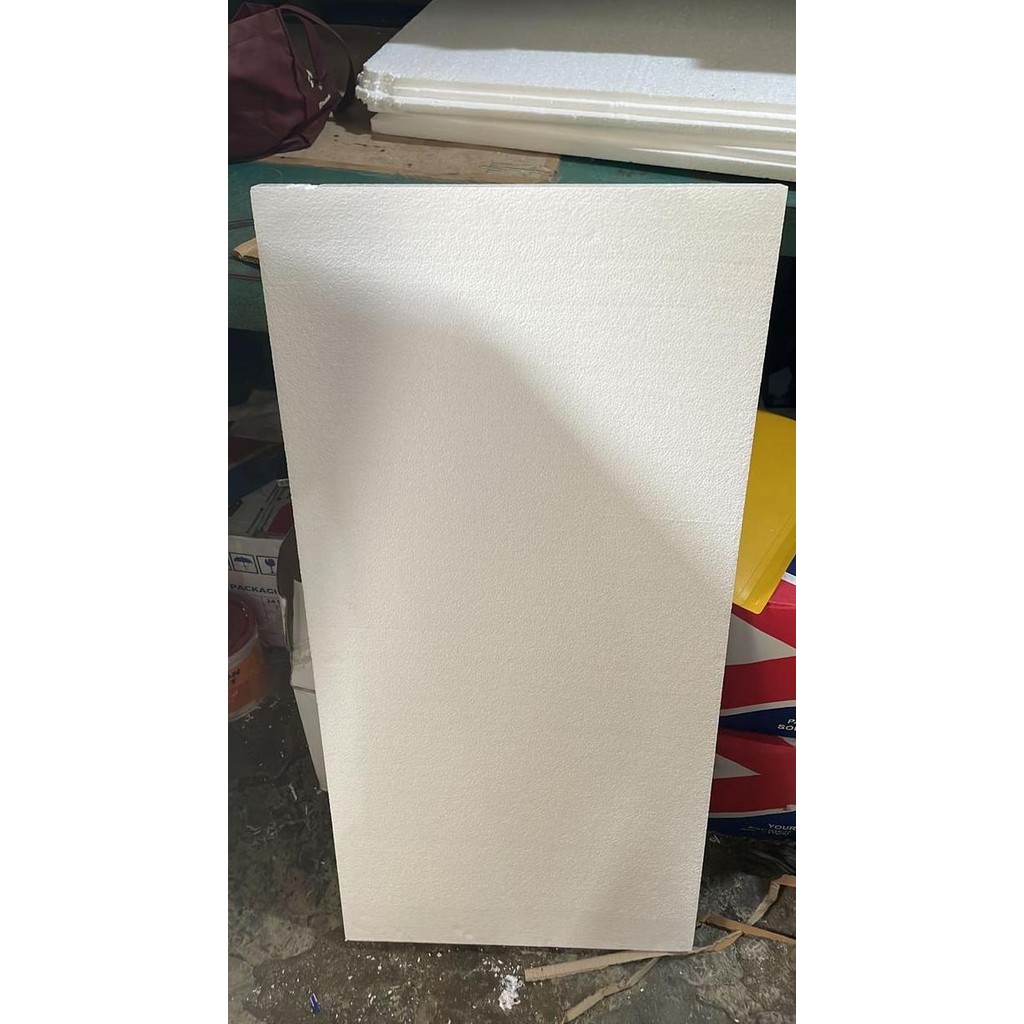

new !!! Styrofoam Lembaran 100 x 50 x 4 cm Lembaran Packing