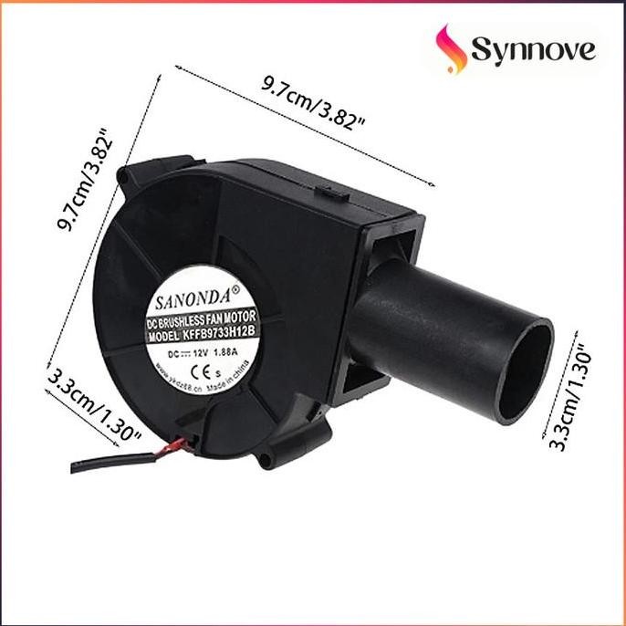 Kipas Blower Mini BBQ Dengan Pengontrol Kecepatan Blower Portable Blower Fan Kipas Keong Kipas Sate