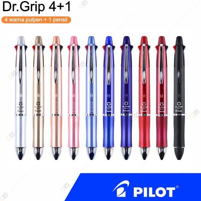 

BEBAS ONGKIR - Pulpen Pilot Dr Grip 4+1 0.7 / Pilot Pen Dr Grip 0.7