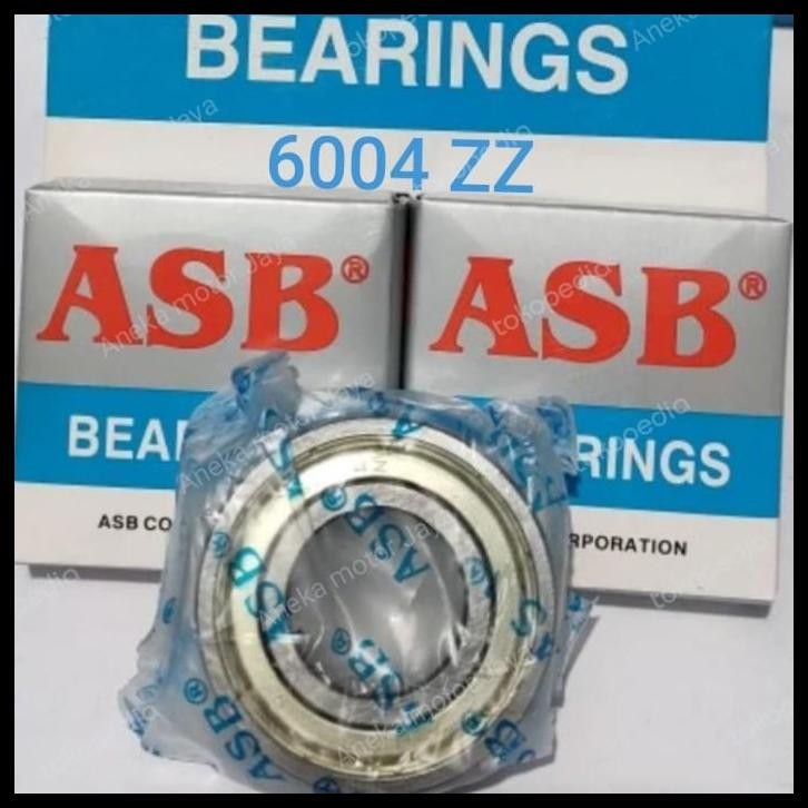 DISKON BEARING / LAKER / LAHER 6004 ZZ ASB 6004ZZ ASB 