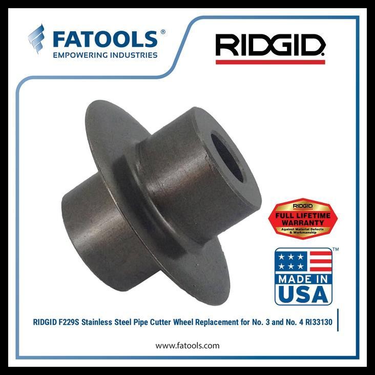 

DISKON RIDGID 33130 F229S PIPE CUTTER WHEEL STAINLESS 32830 83150 83085 74710 !!!!!!