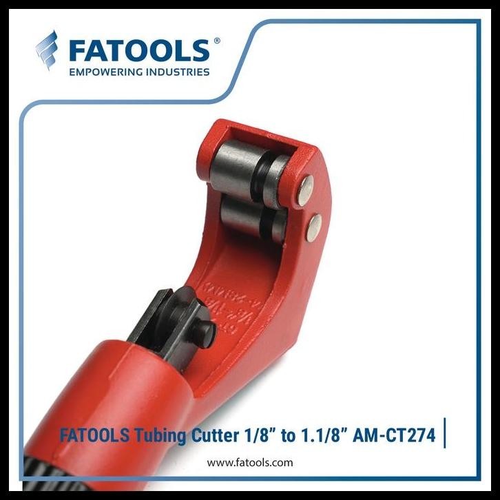 

GRATIS ONGKIR FATOOLS 1/8" - 1.1/8" TUBE CUTTER 4~28MM AM-CT274 PEMOTONG TUBING AC !!!!!!