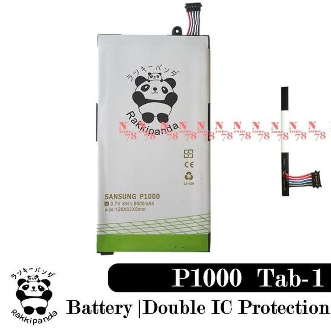 BEBAS ONGKIR - BATERAI SAMSUNG GALAXY TAB 1 P1000 TAB 7" WIFI GT P1010 DOUBLE POWER