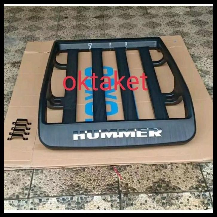 HOT DEAL RAK BAGASI ATAS MODEL HUMMER MOBIL UNIVERSAL KIJANG INNOVA PAJERO FORTUNER RUSH TERIOS CALY
