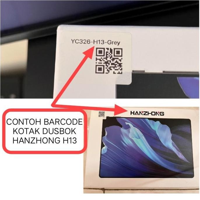BEBAS ONGKIR - Touchscreen toskrin tablet pc HANZHONG MODEL H13 / H13 PRO / YC326-H13 original