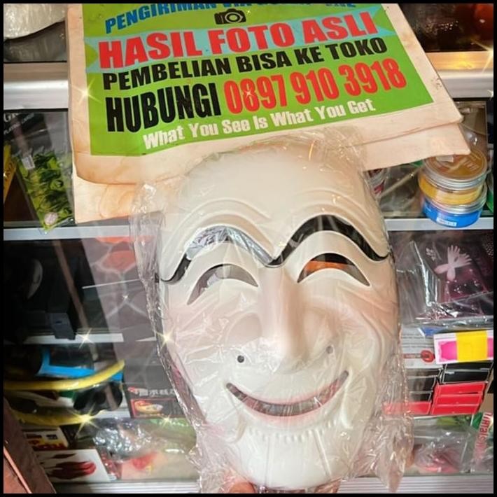 topeng money heist korea mask