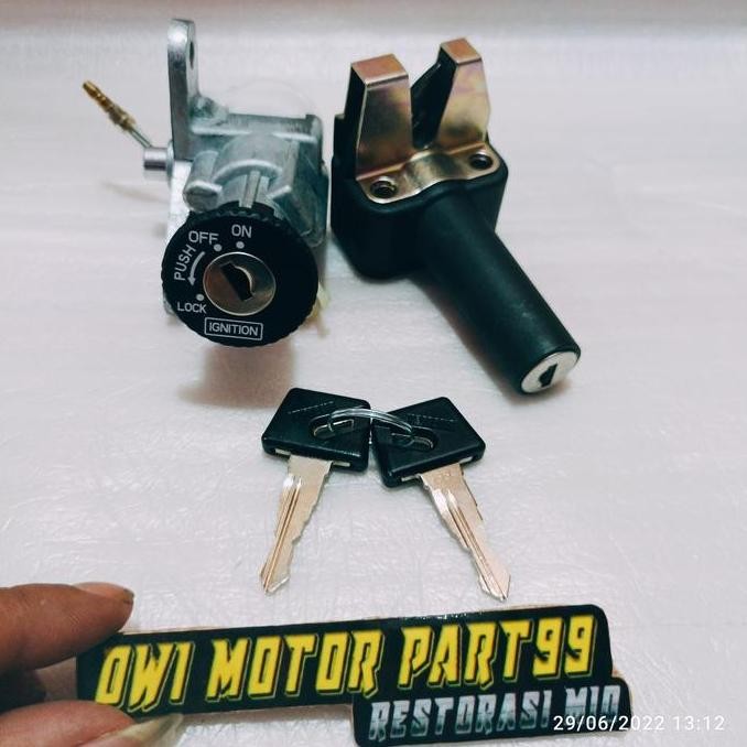 New Kunci Kontak Yamaha FIZ R Original OEM Key Set Motor Tanpa Box