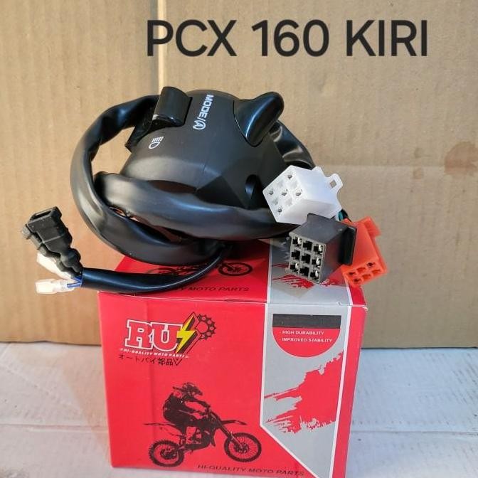 Holder Saklar Kiri Pcx 160 Original Handle Switch Lh Original