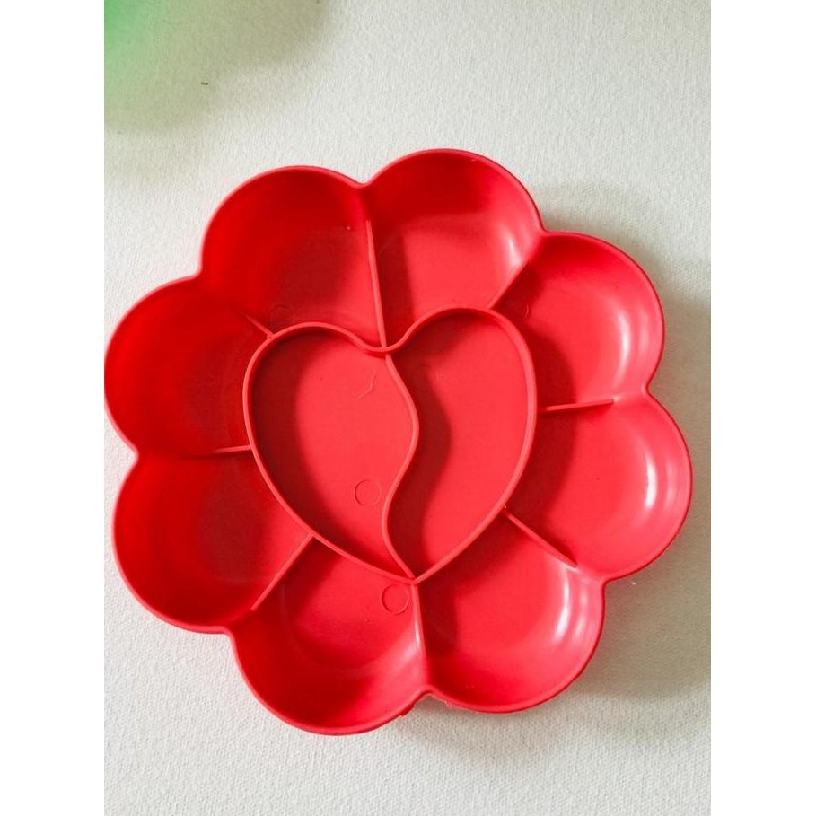 

New - Go - Palet Piring Wadah Tempat Cat Lukis Cat Air Akrilik Oil Diy Craft