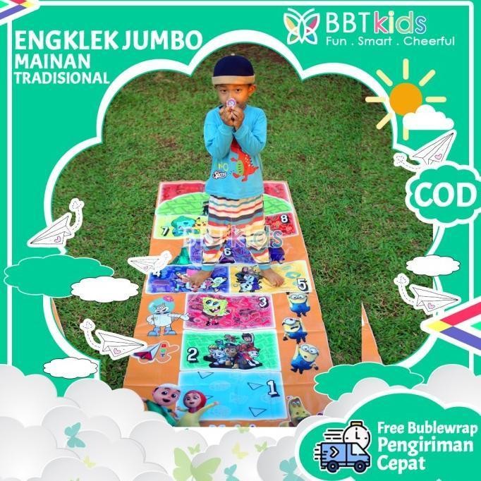ADA ENGKLEK JUMBO MODERN KARPET PERMAINAN ANAK MAINAN TRADISIONAL EDUKASI