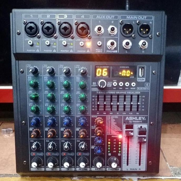 Mixer Audio Ashley Samson4 Samson 4 Restock