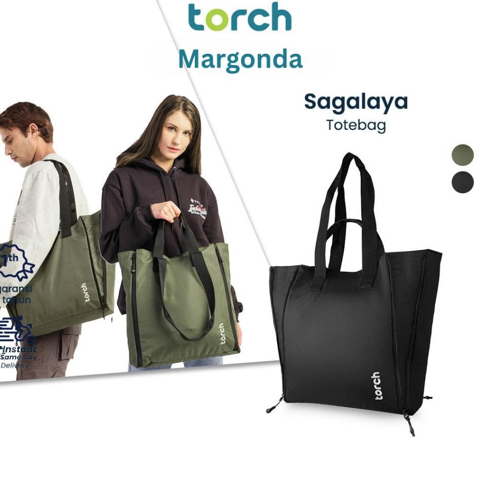 Torch Sagalaya 2 In 1 Totebag Selempang Tas Belanja Besar