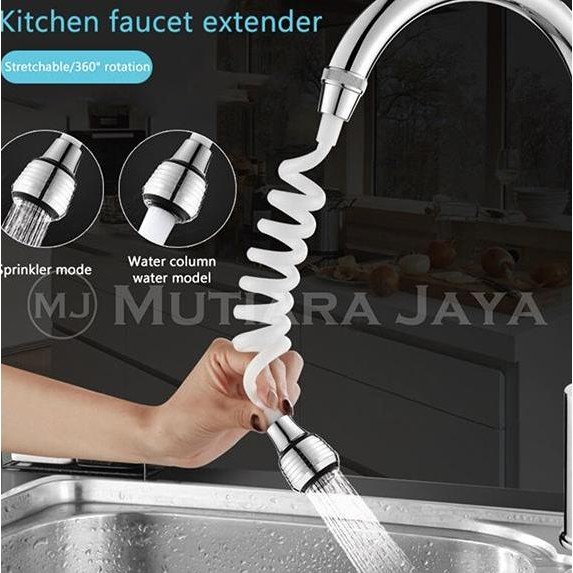 Tersedia Sambungan Kran Cuci Piring Shower | Connector Selang Air Panjang Keran Wastafel