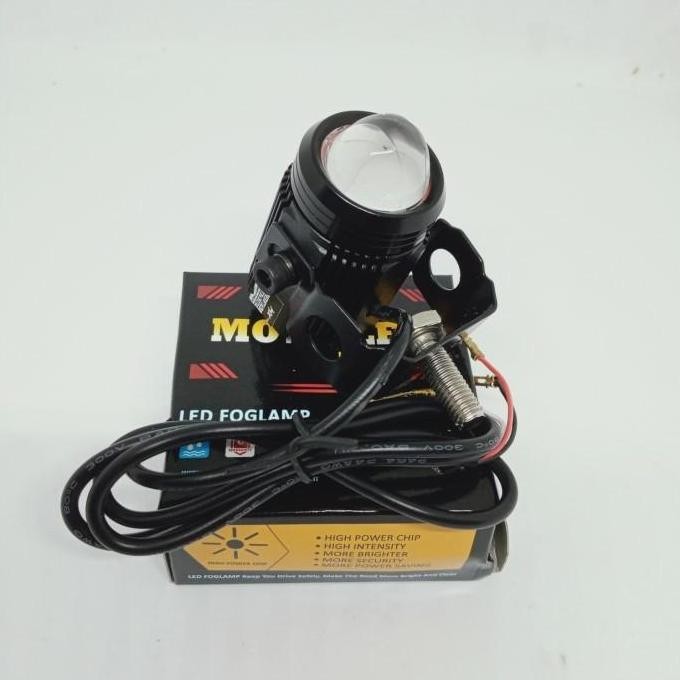 Lampu Sorot Motoled D2 Mini Laser - Led Tembak Motor Nmax Aerox Pcx Vixion Original