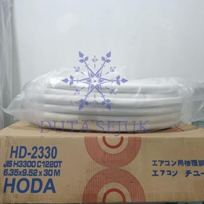 baru pipa ac hoda 1/4 x 3/8 15 meter - selang ac roll instalasi
