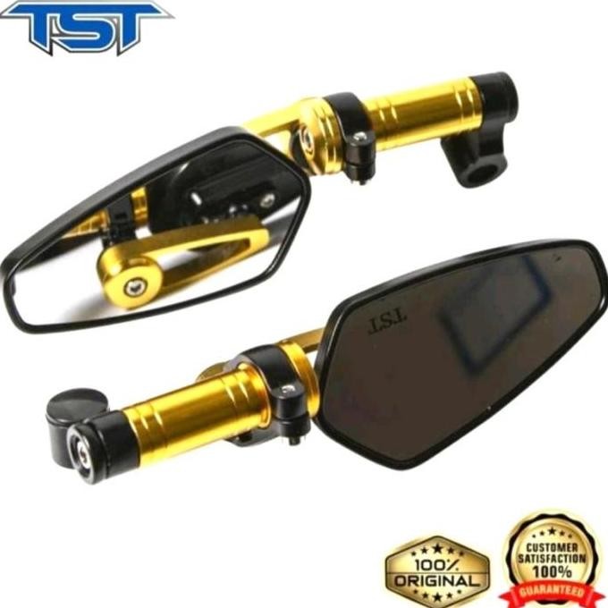 Spion Oval Tst Blue Mirror Pcx 160 Adv Vario Nmax Aerox Xmax - Spion Variasi Sporty Original