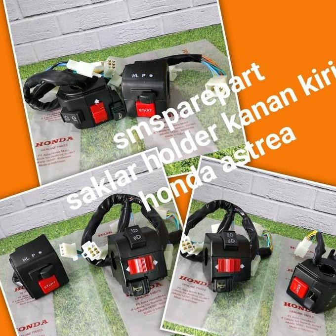 tersedia saklar holder kanan kiri honda grand legenda prima astrea motor lampu starter