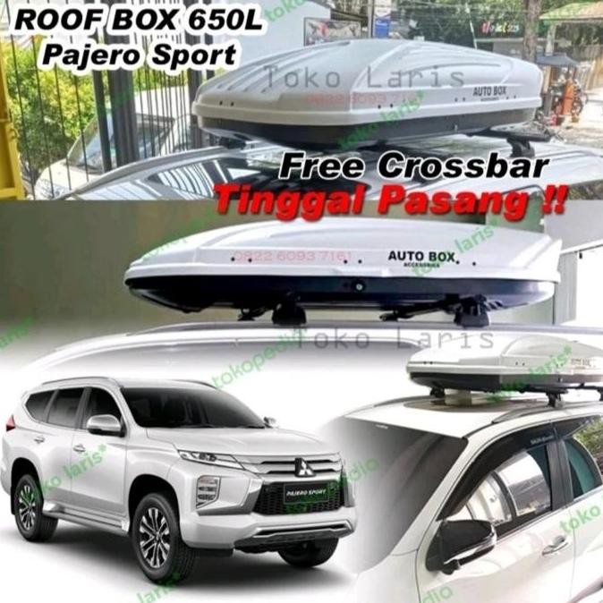 '' roof box komplit cross bar all new pajero fortuner ''