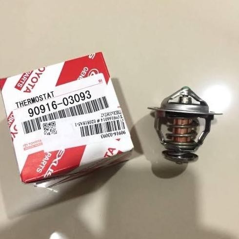 siap kirim thermostat fortuner innova hilux yaris vios bensin - water thermostat ori