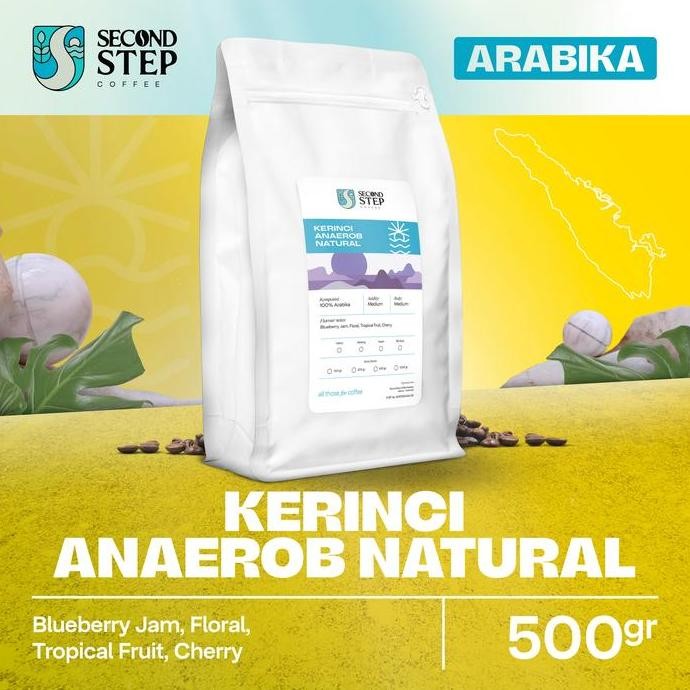 

READY KOPI ARABIKA KERINCI ANAEROB 500GR - BIJI KOPI NATURAL ROASTED BEAN & BUBUK PREMIUM