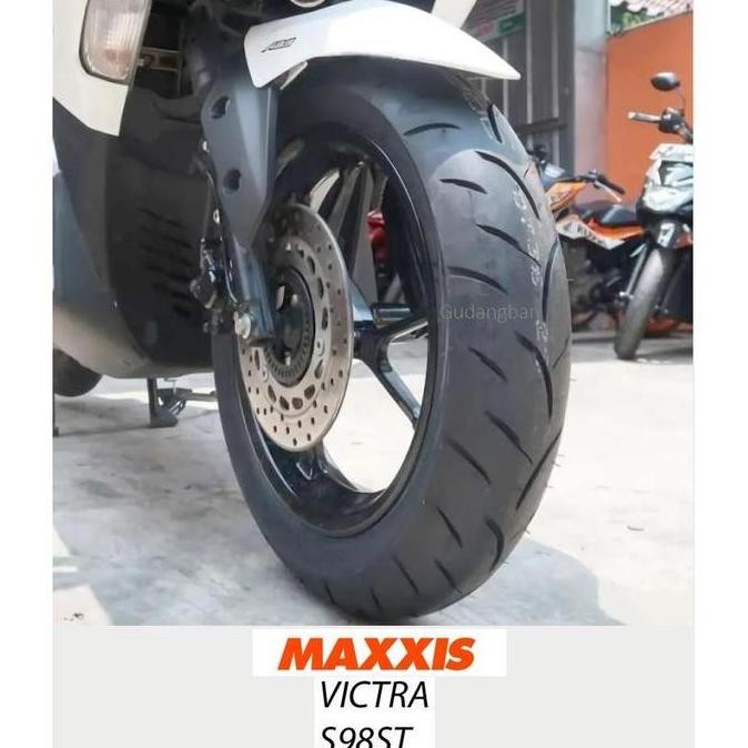 Ban Ring 14 Maxxis Victra 100/80-14 Tubeless Beat Vario Pcx - Ban Motor Free Pentil Original