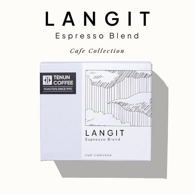 

READY LANGIT BLEND CAFE COLLECTION 200GR - TENUN COFFEE ROASTED BIJI KOPI NUSANTARA