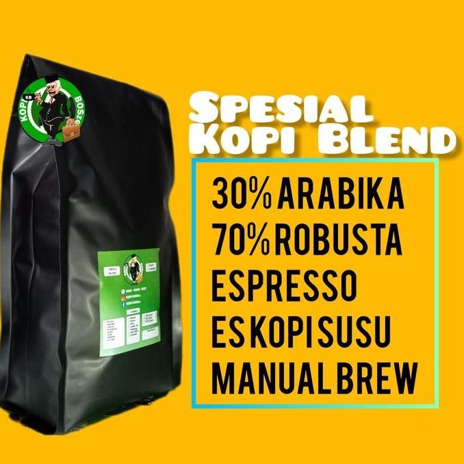 

READY HOUSEBLEND KOPI KEKINIAN 1KG - ESPRESSO BLEND 30% ARABIKA 70% ROBUSTA ROASTED BEANS