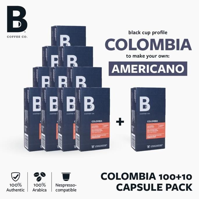 

READY B COFFEE CO. NESPRESSO CAPSULE 10+1 GRATIS - KOPI KAPSUL COMPATIBLE