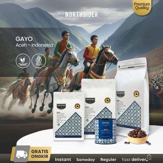 

READY NORTHSIDER KOPI ARABIKA GAYO SEMI WASHED - SPECIALTY COFFEE INDONESIA