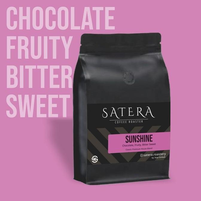 

READY SUNSHINE KOPI ESPRESSO PREMIUM BLEND 500GR - BIJI KOPI ROASTED BEAN