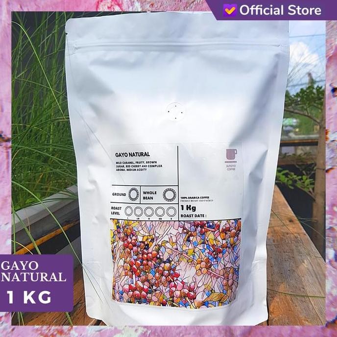 

READY KOPI ARABIKA GAYO NATURAL PROCESS 1KG BIJI & BUBUK PREMIUM
