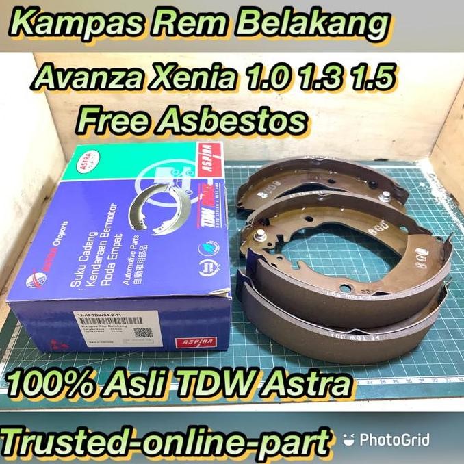 Sale Kampas Rem Belakang Avanza Xenia TDW 100% Original