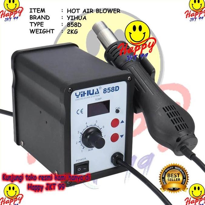 Blower Hot Air Yihua 858D 858 D Original