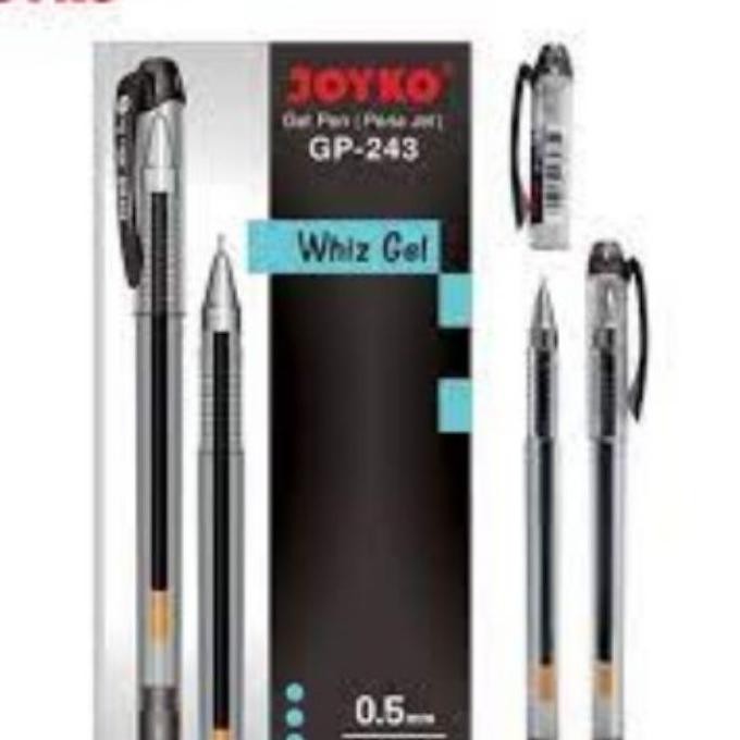 

Pulpen Joyko Gp 243 Whiz Gell 1Pak12Pcs