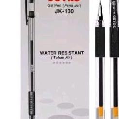 

Pulpen Gel Joyko Hitam Jk100Nt. Isi 12 Pcs