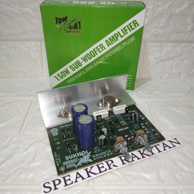 Kit Amplifier Subwoofer TOMCAT/SUKHOI 150W UX-686 FORSALE