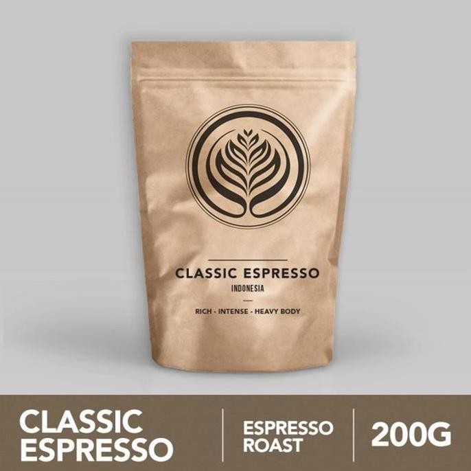 

READY CLASSIC ESPRESSO 200G | BIJI KOPI ARABIKA SPECIALTY | COFFEENATICS ROASTED BEANS